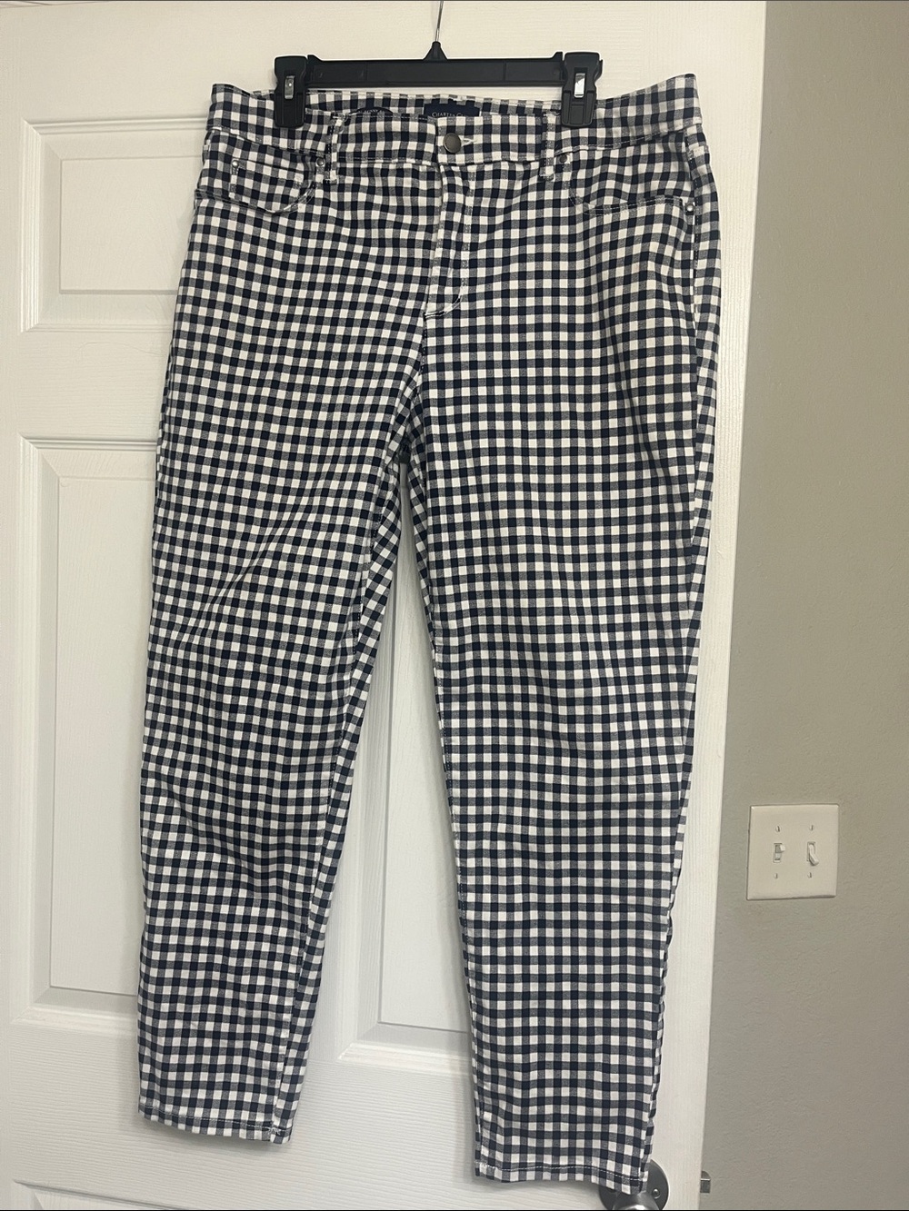 Black and White Gingham Women’sPants